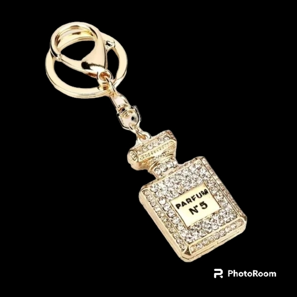 Gold Purse Luxury Rhinestones Charm